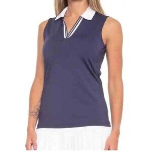 Tommy Bahama PickleBall Tennis Golf Tank Sleeveless Polo Size XL Upf50 New w Tag